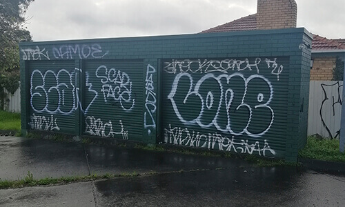 Graffiti removal Melbourne